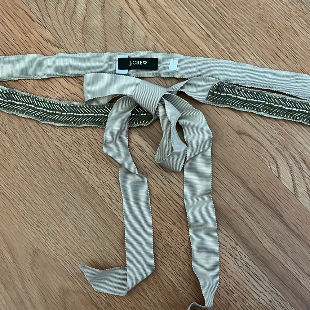 J.Crew Embellished Beaded Belt